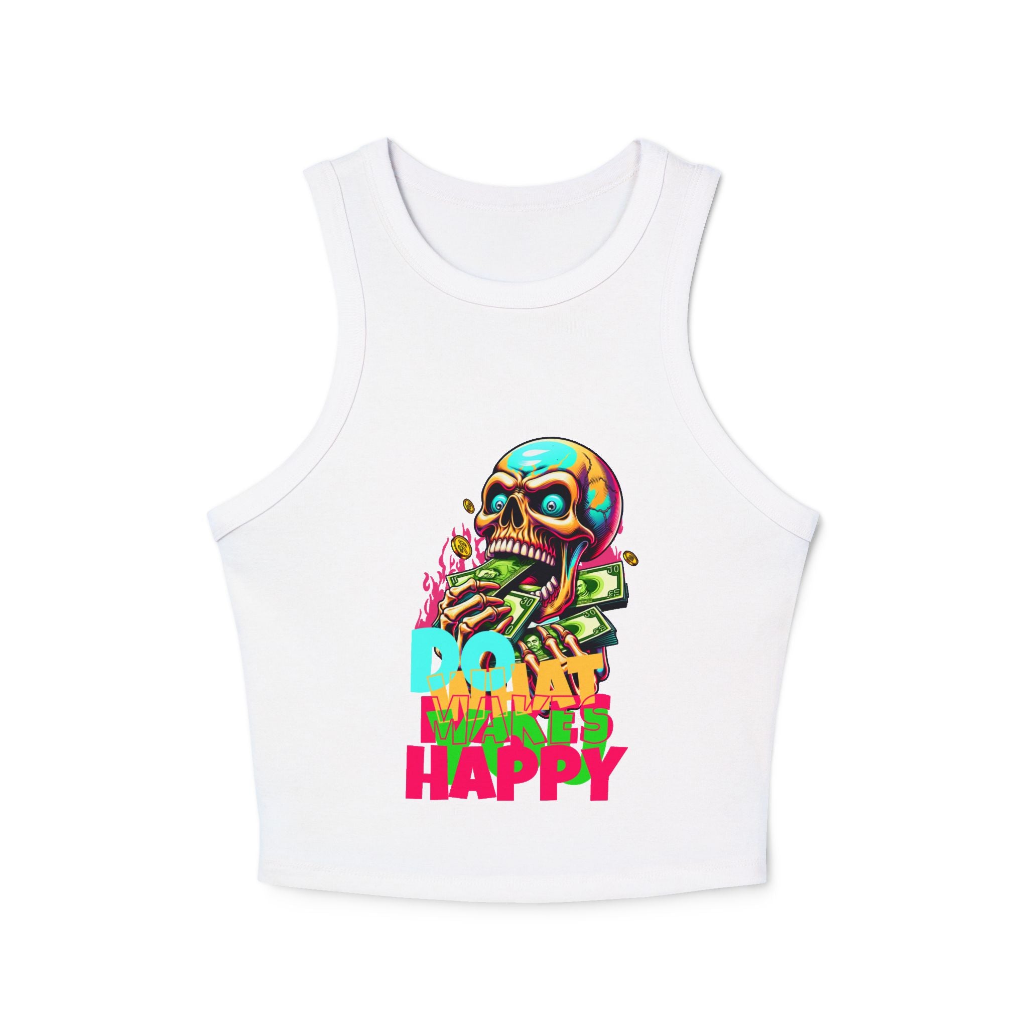 Women's Micro Rib Racer Tank Top