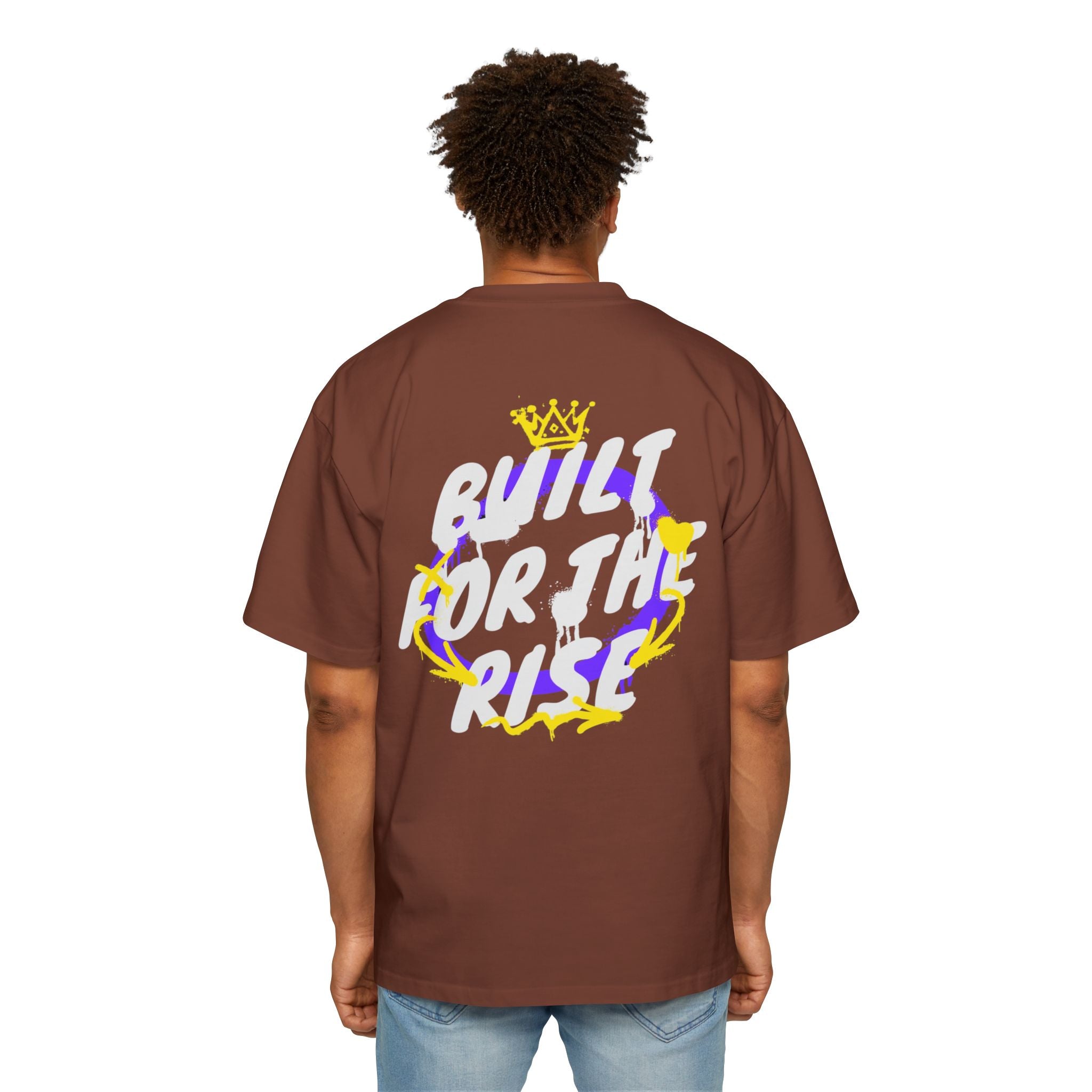Built For The Rise Tee — Men's Oversized Graphic T‑Shirt
