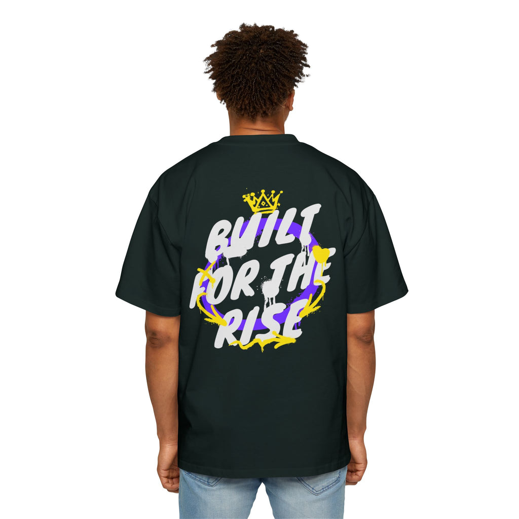 Built For The Rise Tee — Men's Oversized Graphic T‑Shirt