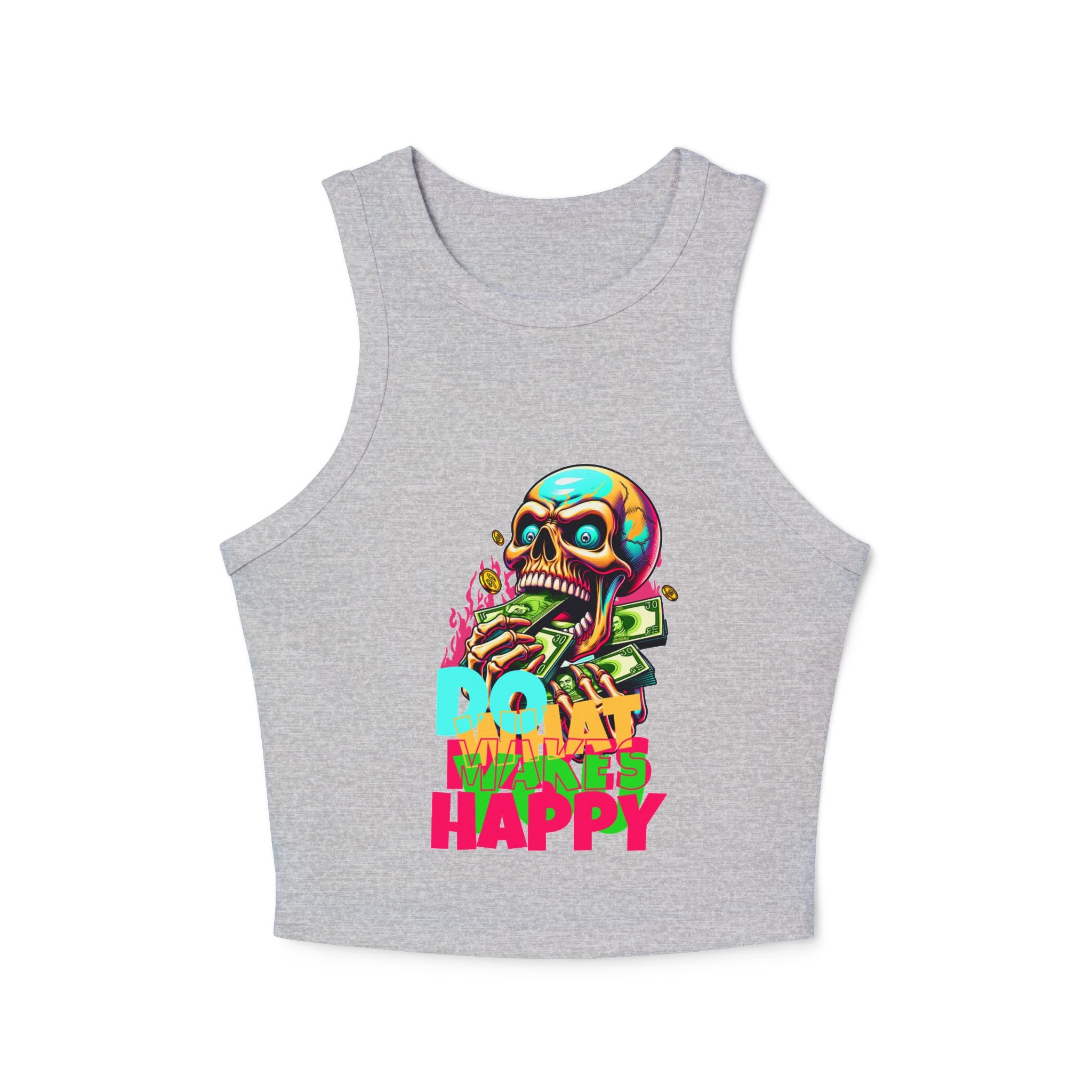 Women's Micro Rib Racer Tank Top