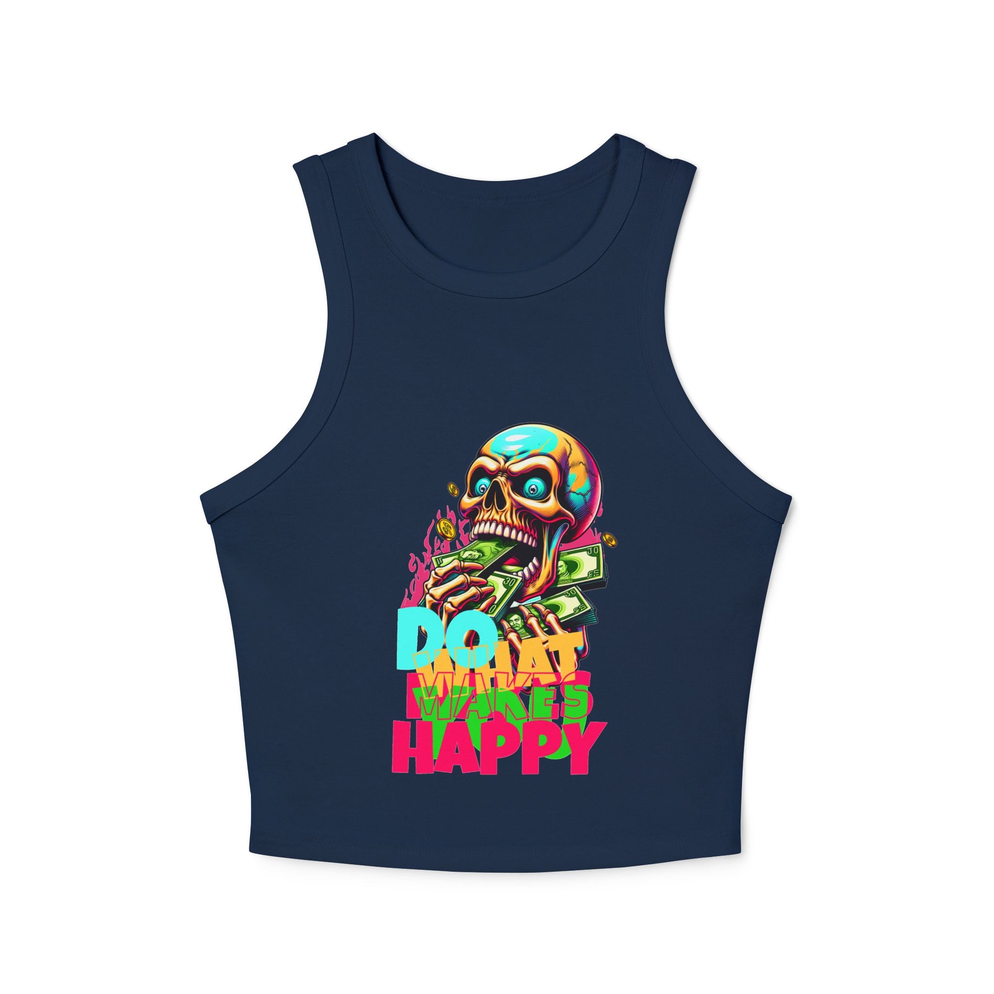 Women's Micro Rib Racer Tank Top