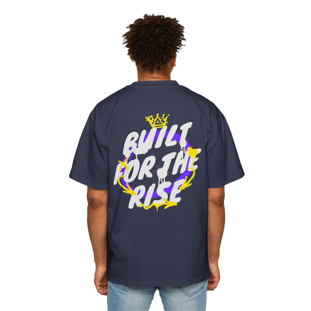 Built For The Rise Tee — Men's Oversized Graphic T‑Shirt