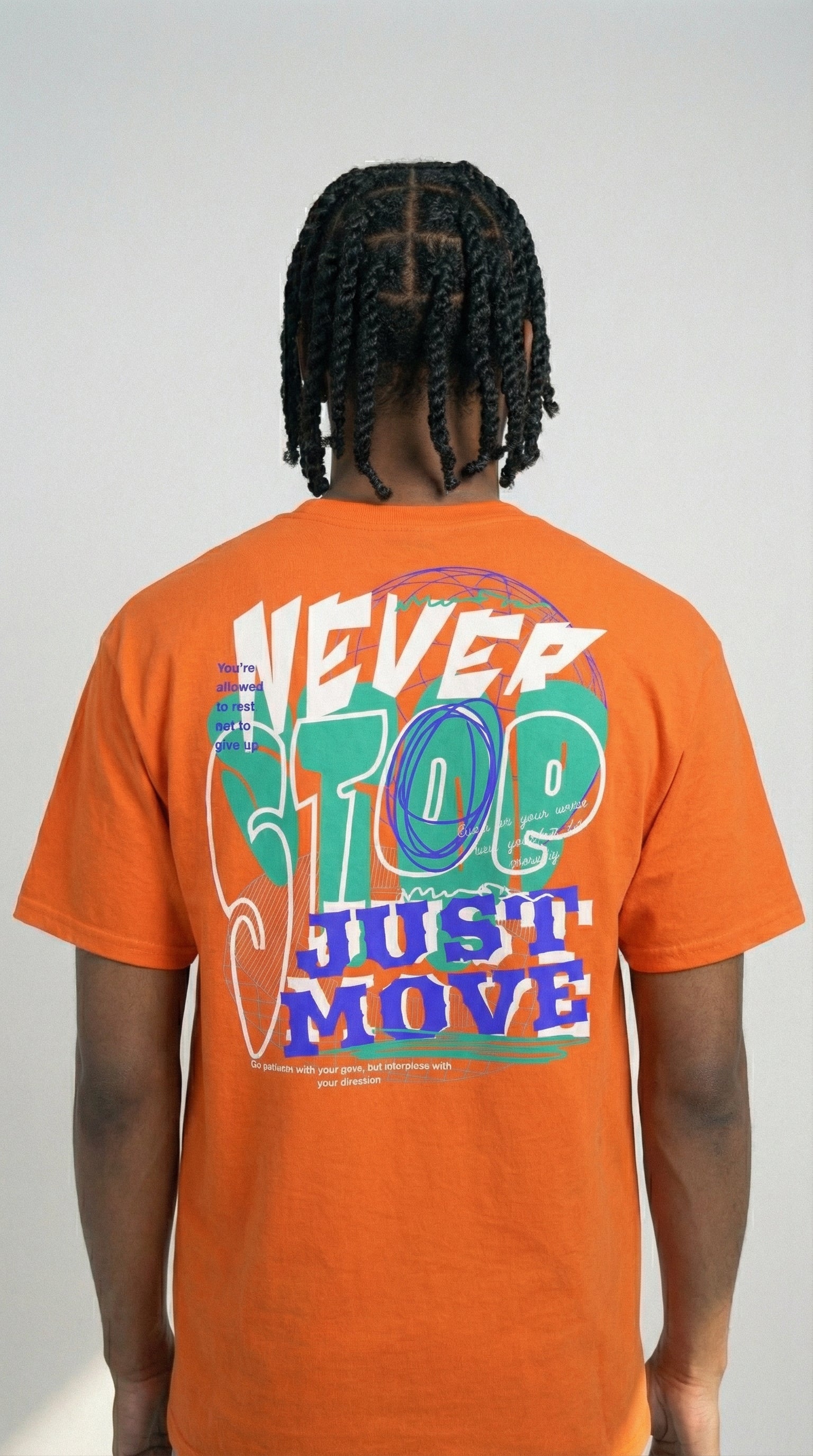 Never Stop T-shirt